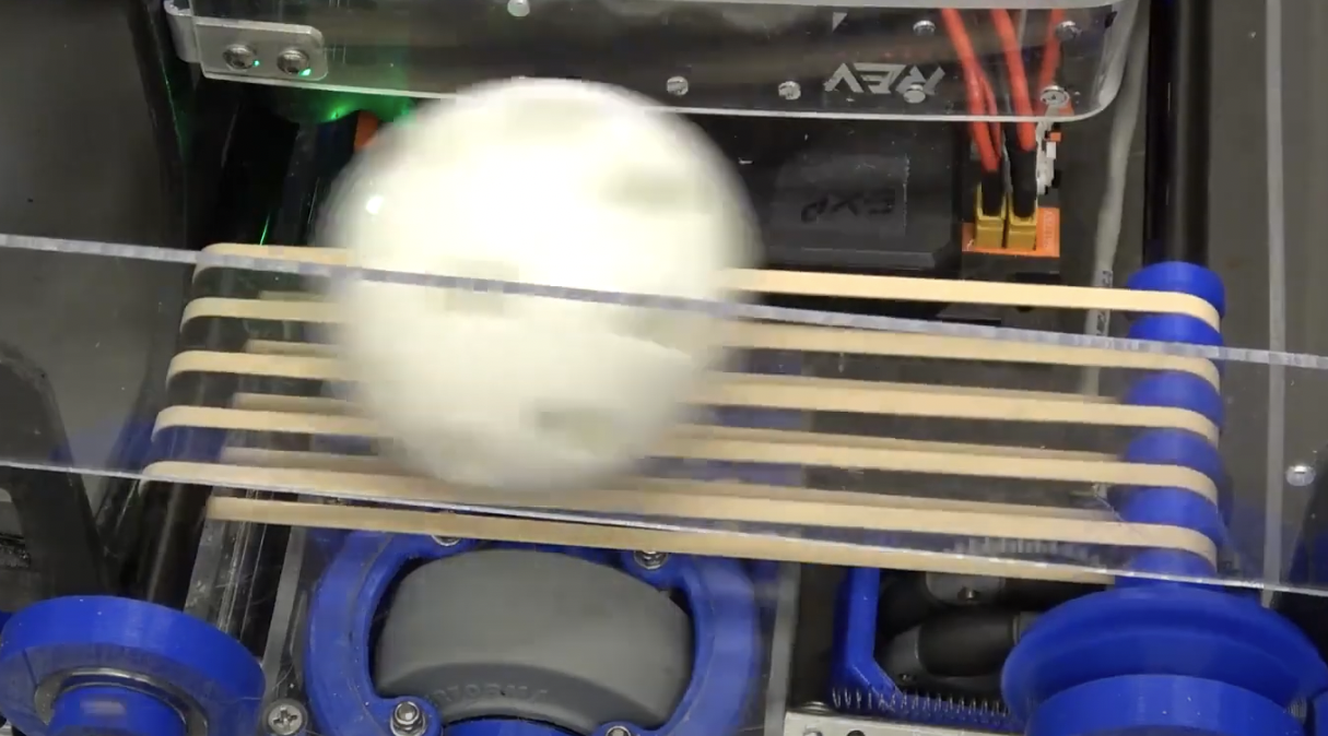 11115 Ball transfer using rubber bands