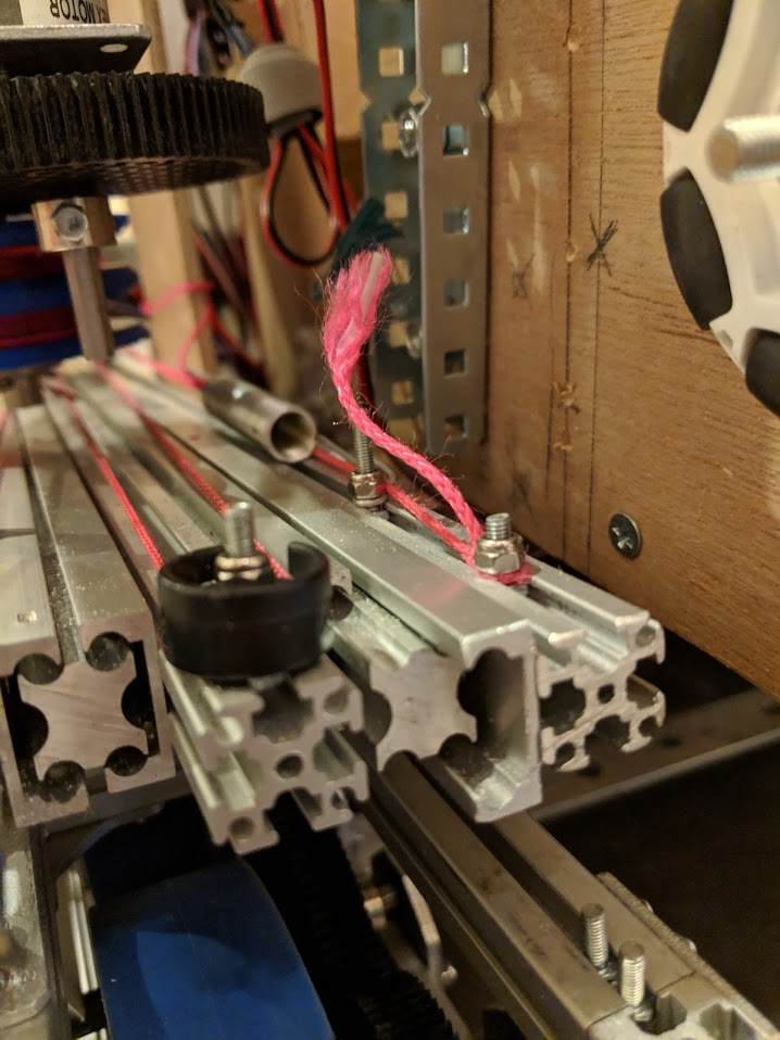 An image of 13075 linear slide's string tensioner