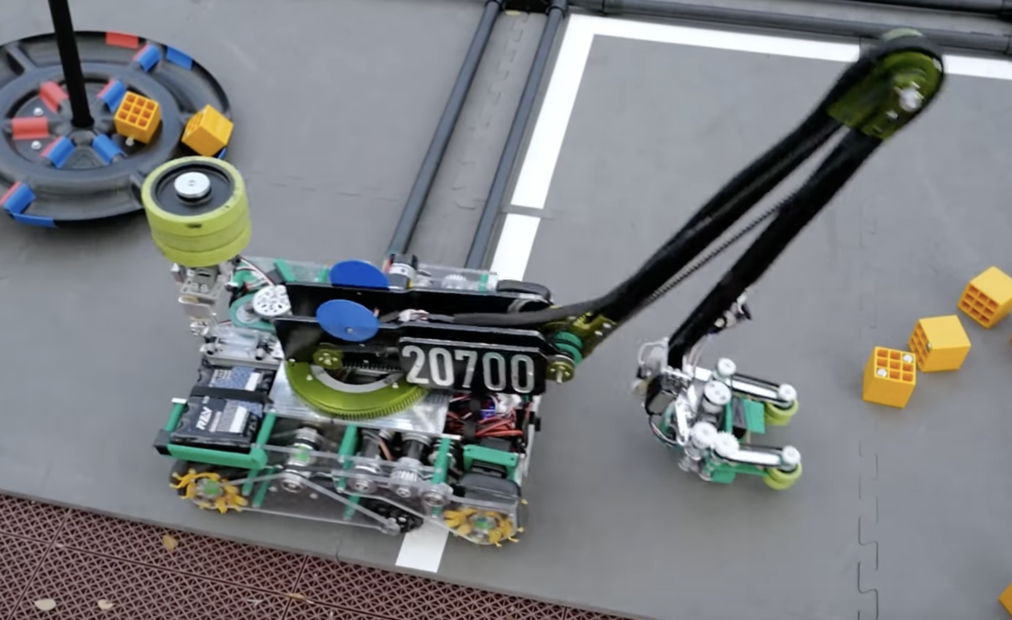 20700's multi-axis arm