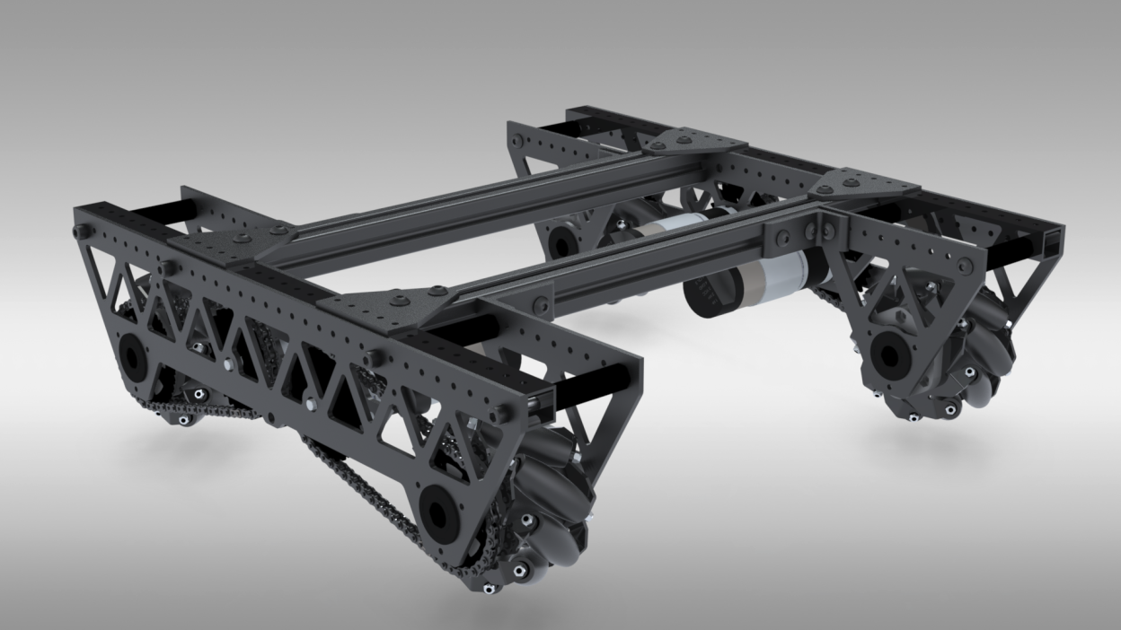 A metal chain for a drivetrain by 8103, Null Robotics