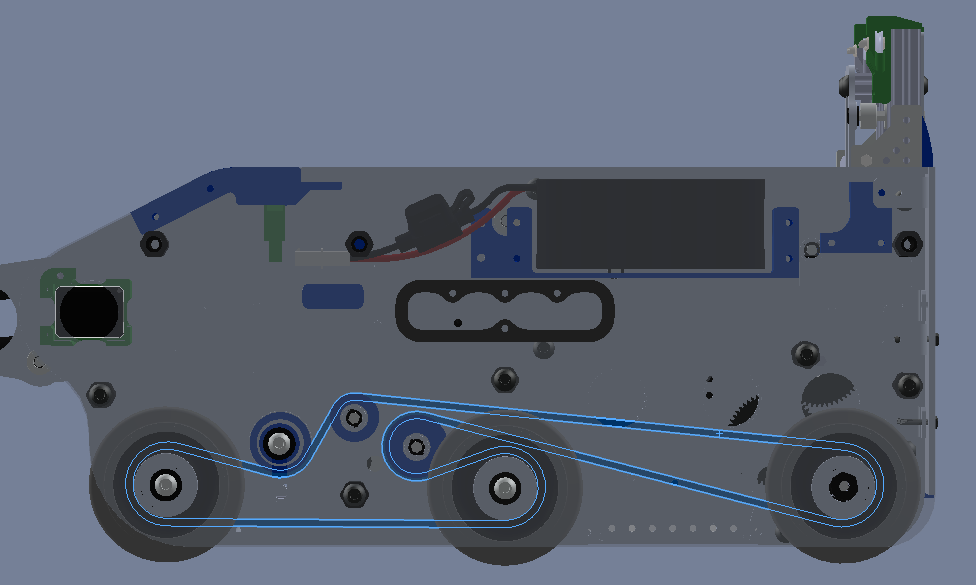 A drivetrain by 8417 using belt