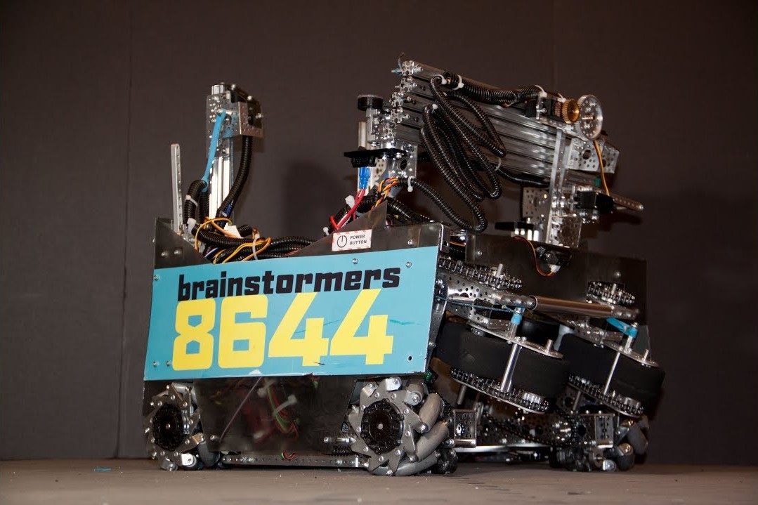 8644 Brainstormers' Relic Recovery robot