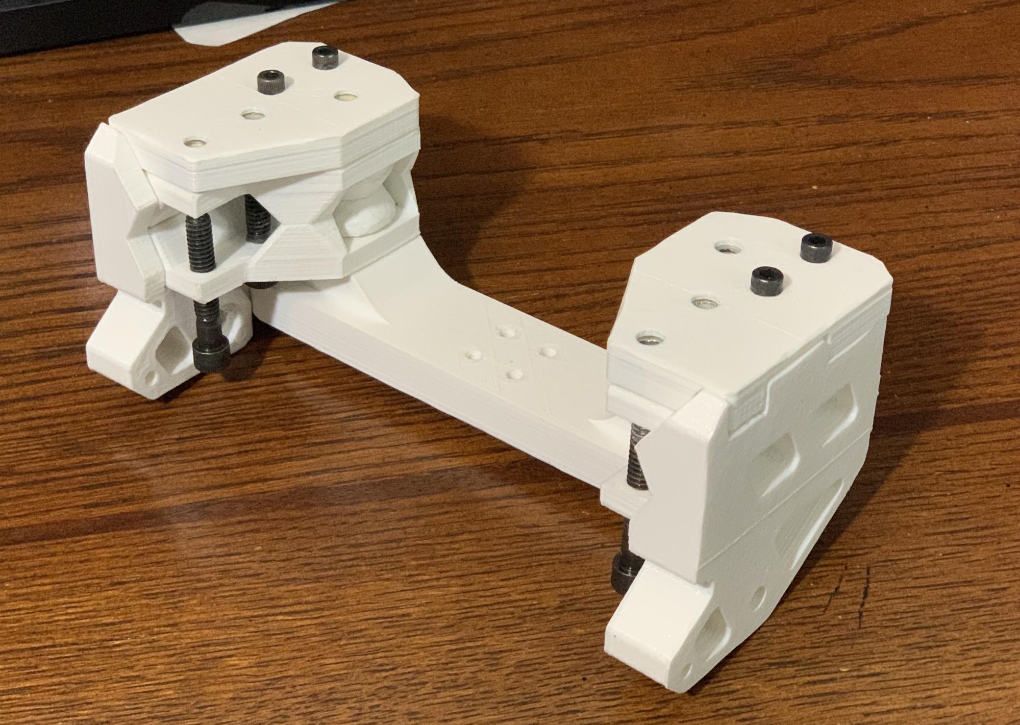 An assembled version of what was printing in the previous image