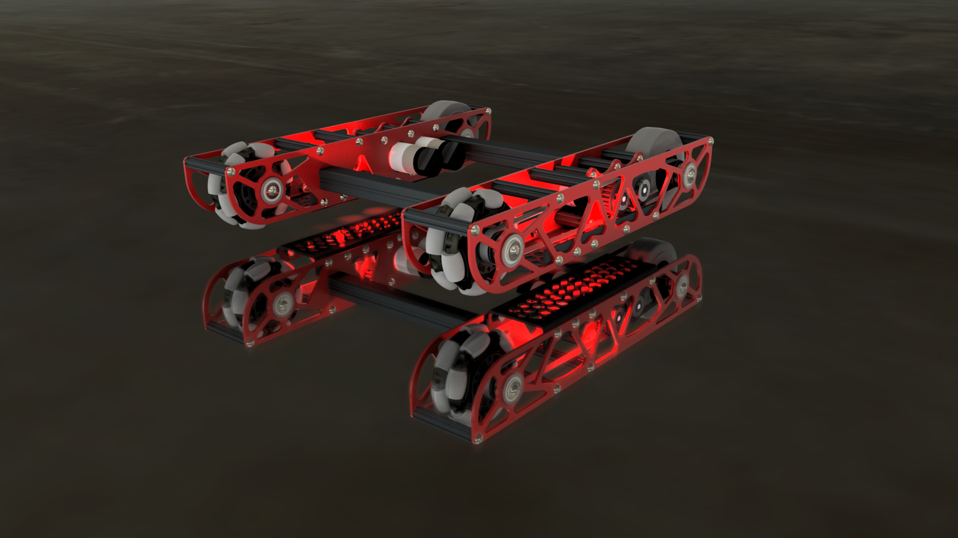 Left side drivetrain pod