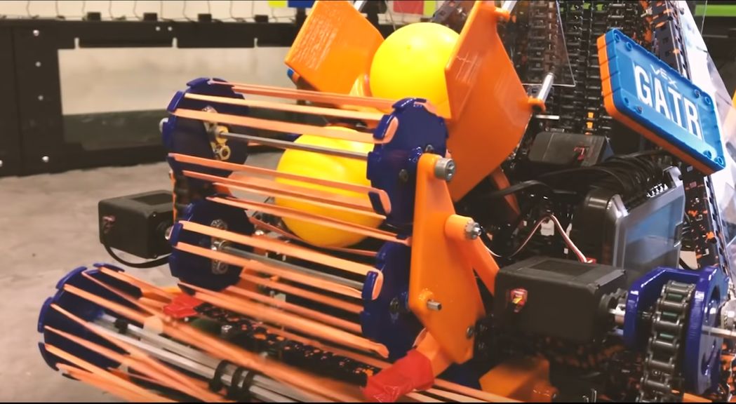 A rubber band intake for VRC Turning Point